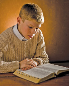 Mormon teenager scripture study