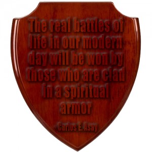 spiritual armor shield battle